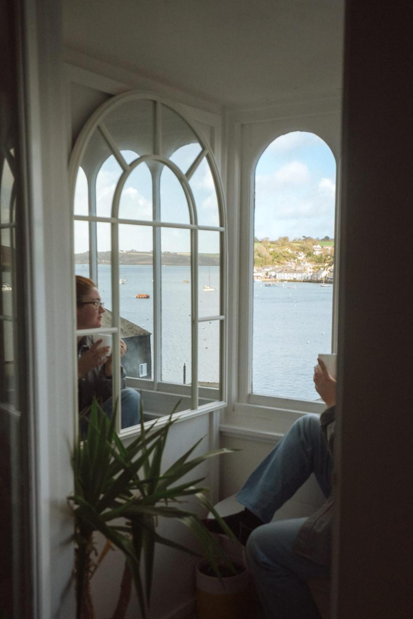 Breathtaking High Street Townhouse With Stunning Sea Views At 'The Old Fishermans Townhouse' Falmouth Exteriér fotografie